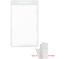 Transparent märke 7,5cmx12,5cm